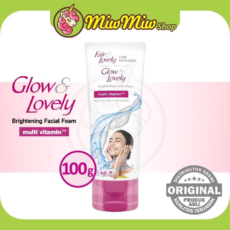 Fair &amp; Lovely - Glow &amp; Lovely Facial Foam (Sabun Cuci Muka)