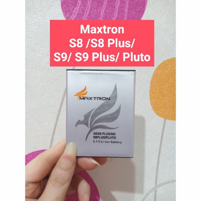 Baterai Maxtron S8/ S8 Plus/ S9/ S9 Plus/ Pluto ORIGINAL