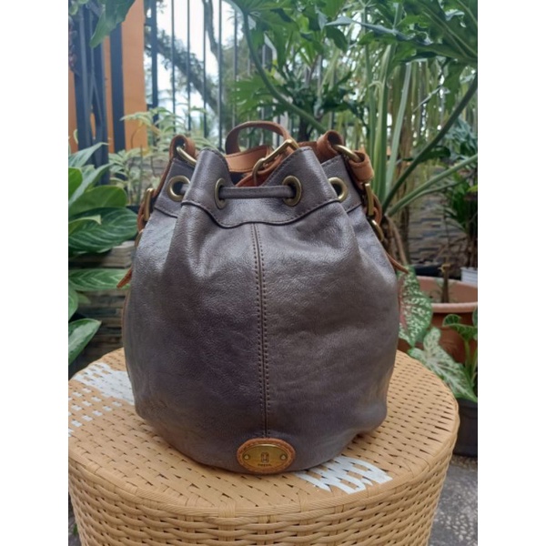 TAS WANITA FOSSIL SERUT ABU