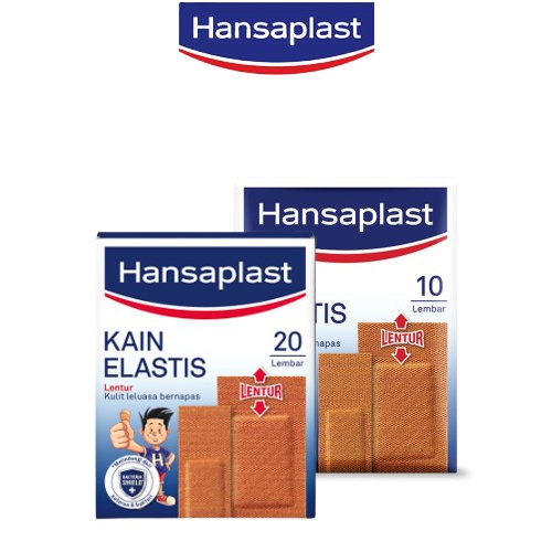 ★ BB ★ Hansaplast Kain Elastis Mix 10 Sheets - Mix 20 Sheets - Plaster Luka