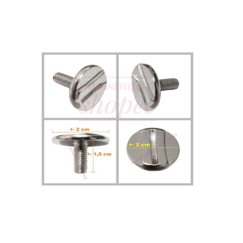 Baut Helm Standard Ink cx22 + KYT romeo