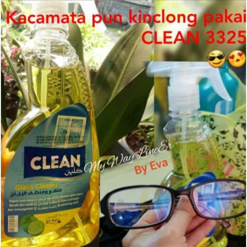 My Way CLean Polished Glass clean // clean Wooden Pembersih  perabotan kaca dan kayu pembersih kerak,jamur  Kaca Rumah, Mobil