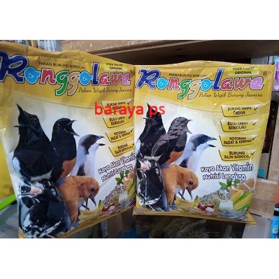 Ronggolawe Pakan Burung/Makanan Burung Berkicau
