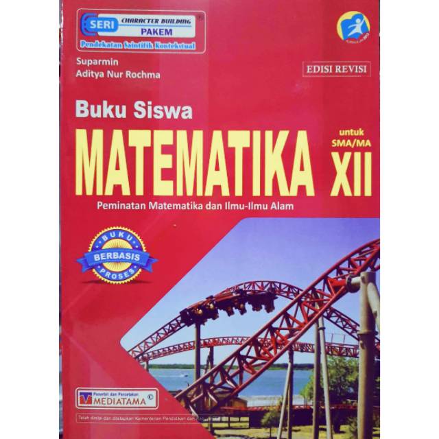 Matematika Peminatan Kelas 12 Xii Sma 2013 Revisi Mediatama Shopee Indonesia