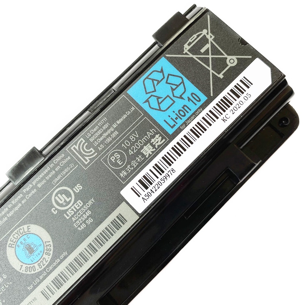 Baterai Battery ORI Laptop Toshiba Satellite C800 C800D C805 C840 C840D C845 C850 C850D C855 C855D C870 L800 L840 L840D L845 L850 L850D L870 L870D L875 M800 M805 M840 M845 PA5024