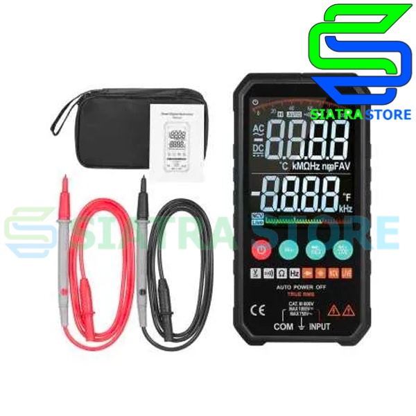 FUYI FY107C Smart Multimeter Digital Otomatis|Multitester Cerdas