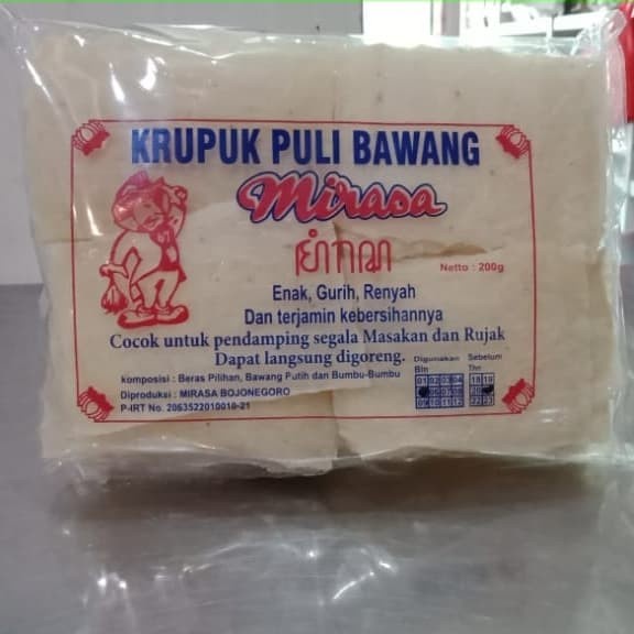 

TERLARIS Krupuk Puli Bawang Mirasa 200g