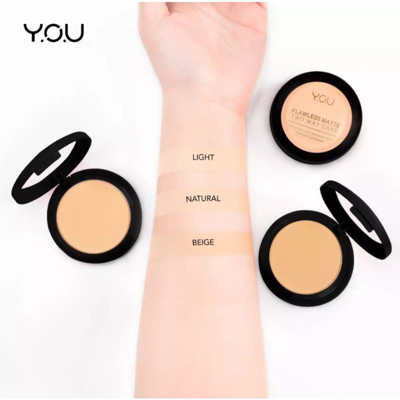 [ORIGINAL] YOU FLAWLESS MATTE TWO WAY CAKE | BEDAK PADAT YOU