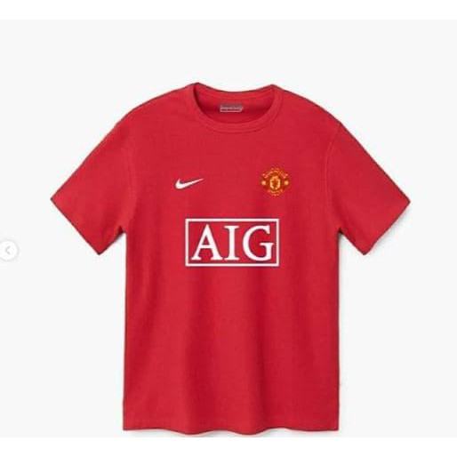 Kaos Mu Aig 2008-2009 Baju Distro Tshirt Cotton Combed 30s Sablon Fashion Unisex Atasan Pria Wanita