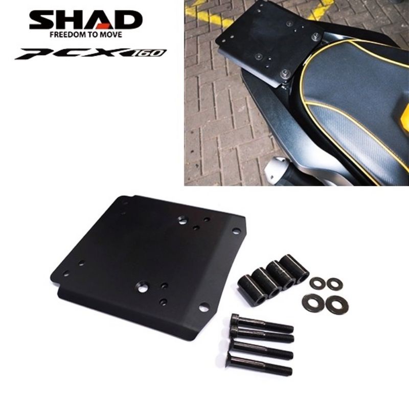 BRAKET BOX SHAD PCX 150 BREKET BRECKET PCX 125 CBU 150 160 PCX125 PCX150 PCX160 ROADSYNC ORIGINAL   