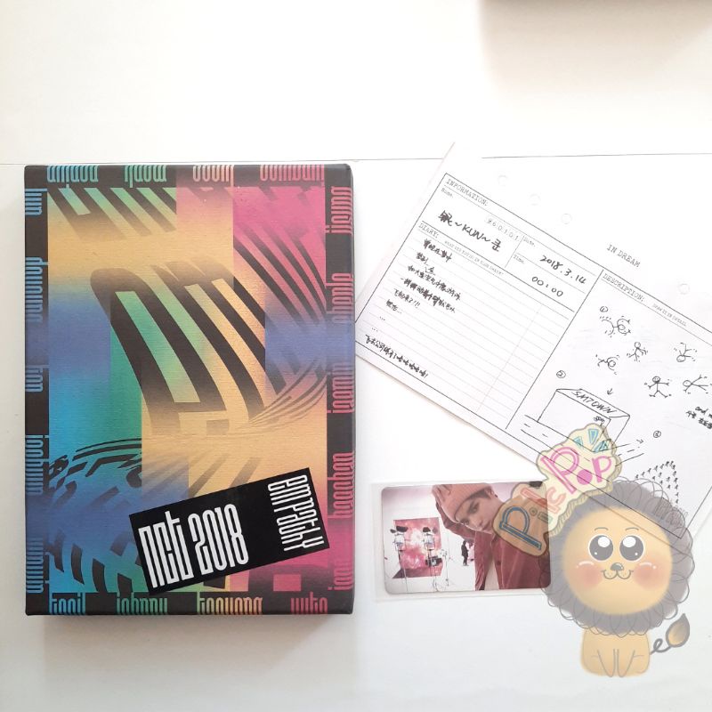 [READY] Unsealed Album NCT 2018 - Empathy dream ver (Photocard Taeyong, Diary Kun)
