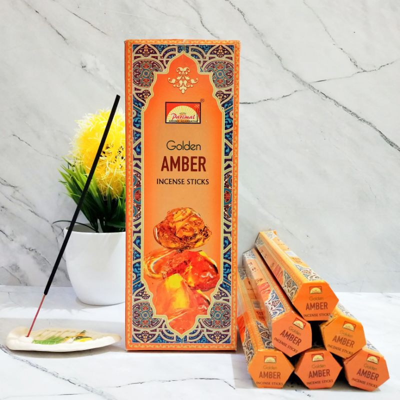 Dupa India Aromaterapi Parimal Amber Box