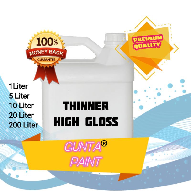 Thinner HG (High gloss) 1Liter