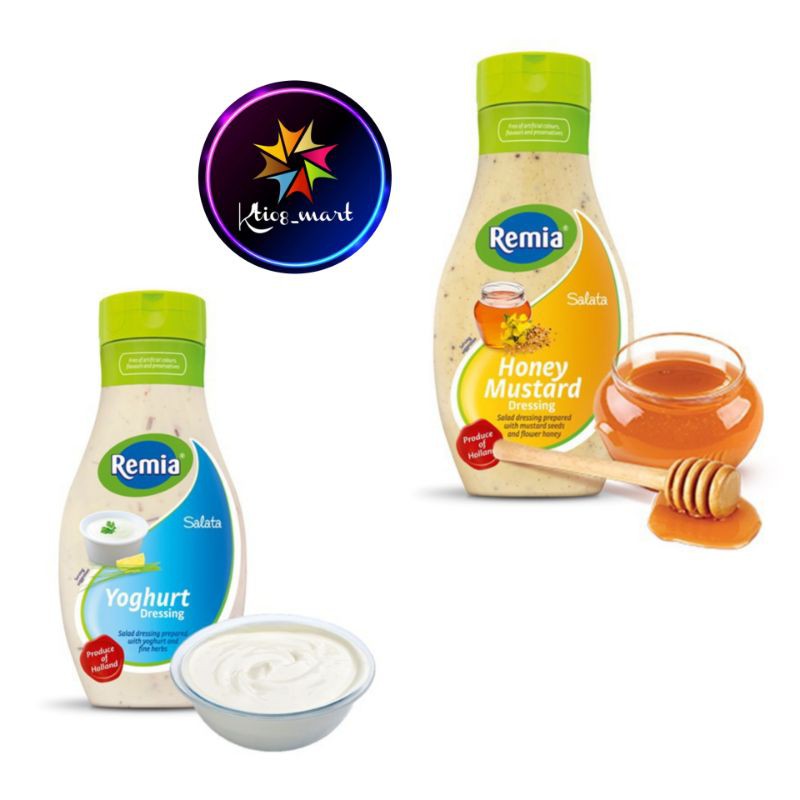 

REMIA Salata Honey/Yoghurt Mustard Dressing 500ml/IMPORT