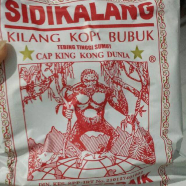 Kopi Sidikalang cap Kingkong dunia