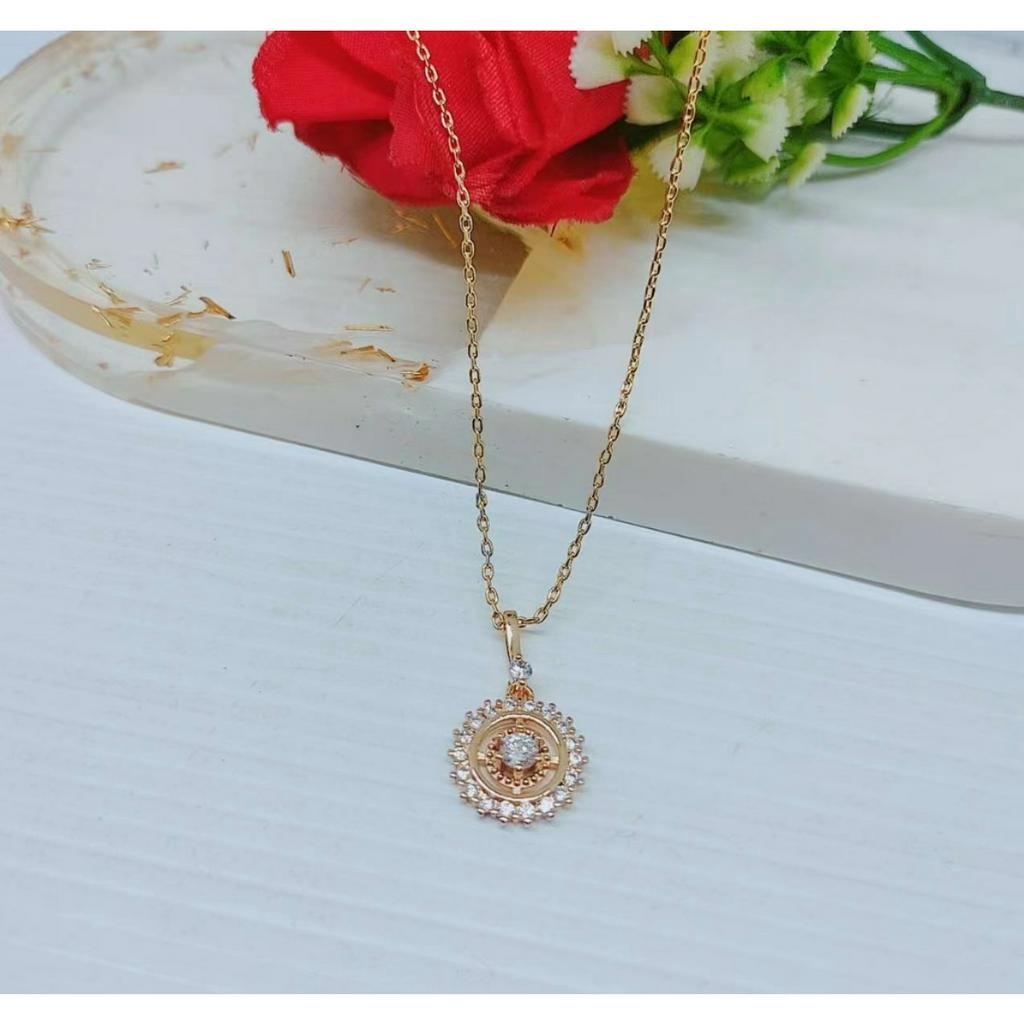 Kalung Permata Cantik Perhiasan Fashion Y010 Y011