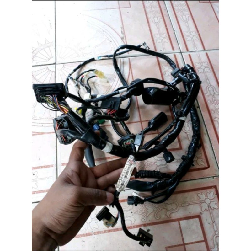 KABEL BODY FULLSET ECU KIPROK SEKRING SATRIA FU 150 INJEKSI FUFI ORIGINAL