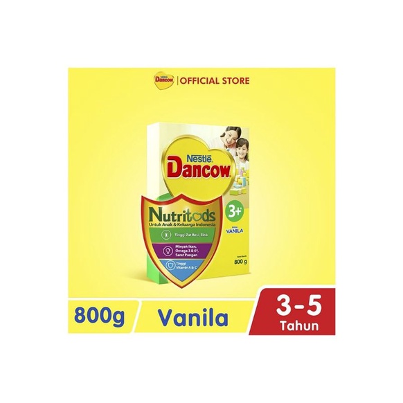 

Dancow 3+ Susu Bubuk Prtcts Probio Vanila 800G