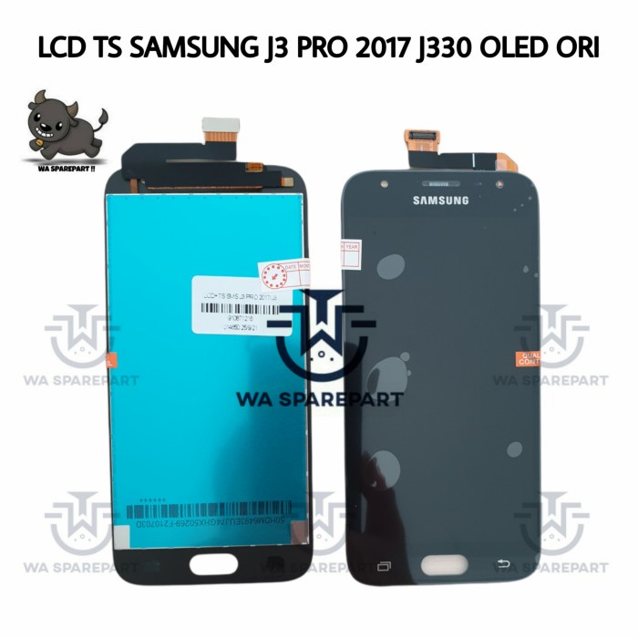 LCD TOUCHSCREEN 1SET SAMSUNG J3 PRO J330 2017 / J3PRO OLED ORIGINAL