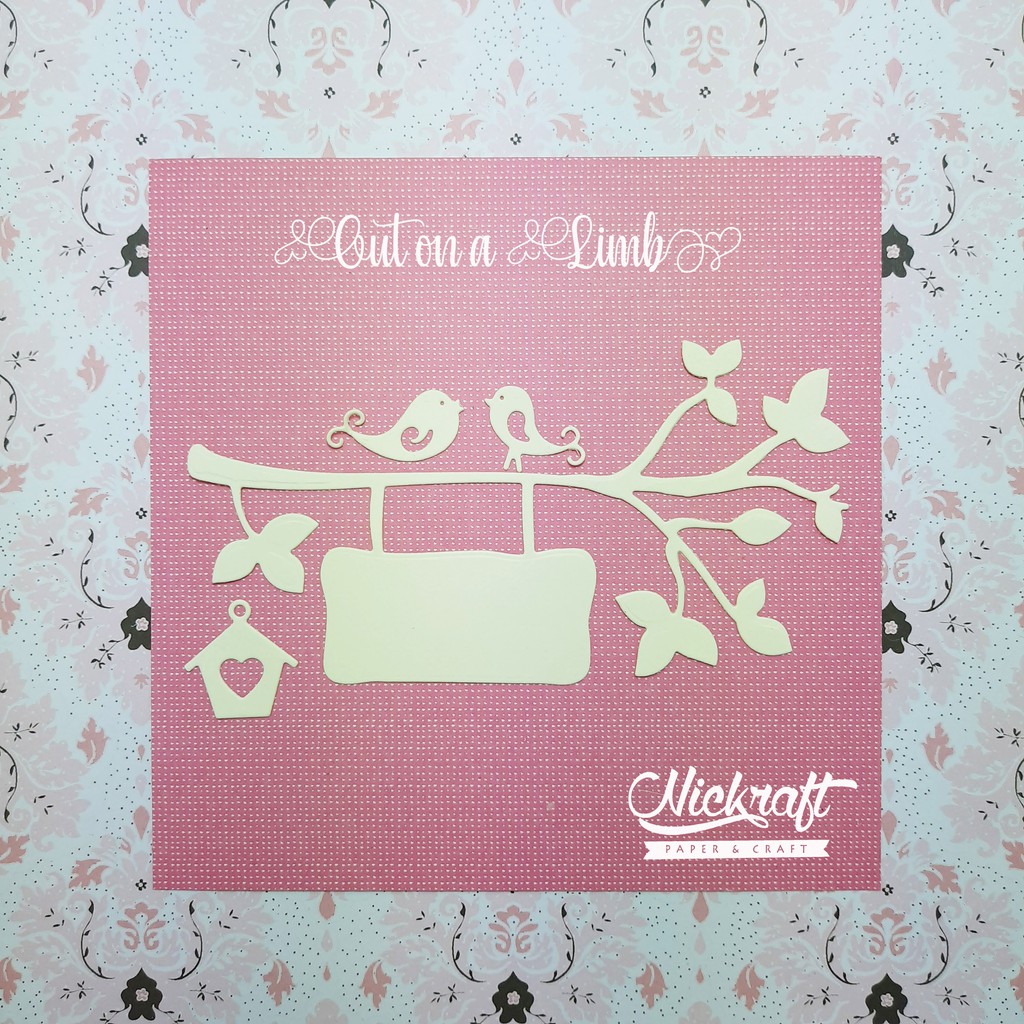 

OUT ON A LIMB - Bahan Scrapbook Scrapframe