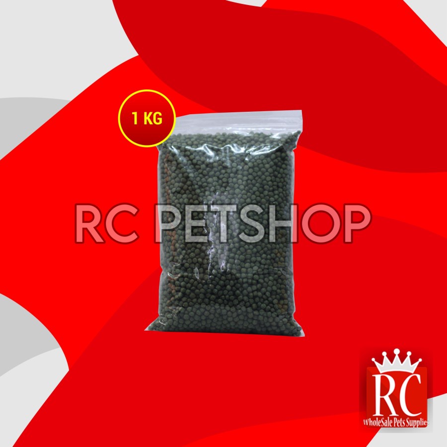 Makanan Pelet Ikan Koi KinKoi 1 kg Fish Food Kin Koi Special Repacking