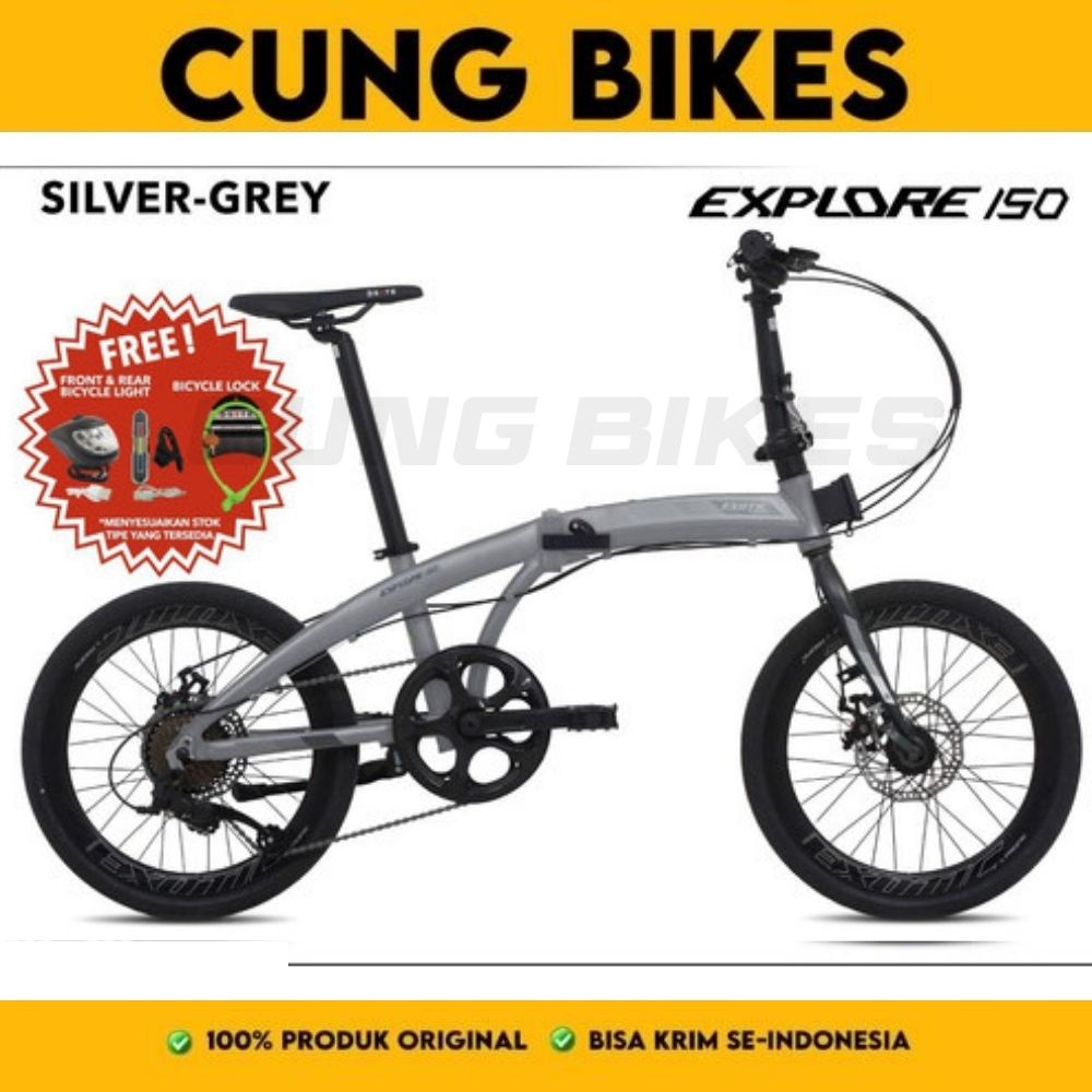 SEPEDA LIPAT EXOTIC FB EXPLORE 150 ALLOY ANAK DAN DEWASA