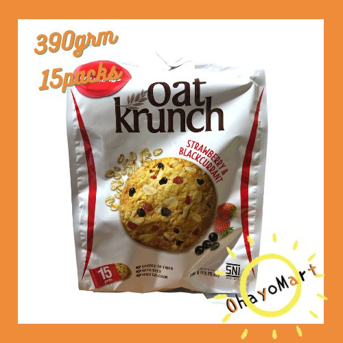 Munchys Oat Krunch/ Cookies/ Biscuits oat/ Cookies coklat/ cookies strawberry /cookies hazelnut 417g