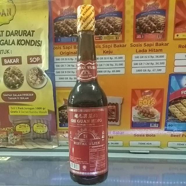 

Minyak wijen oh guan hing 600ml