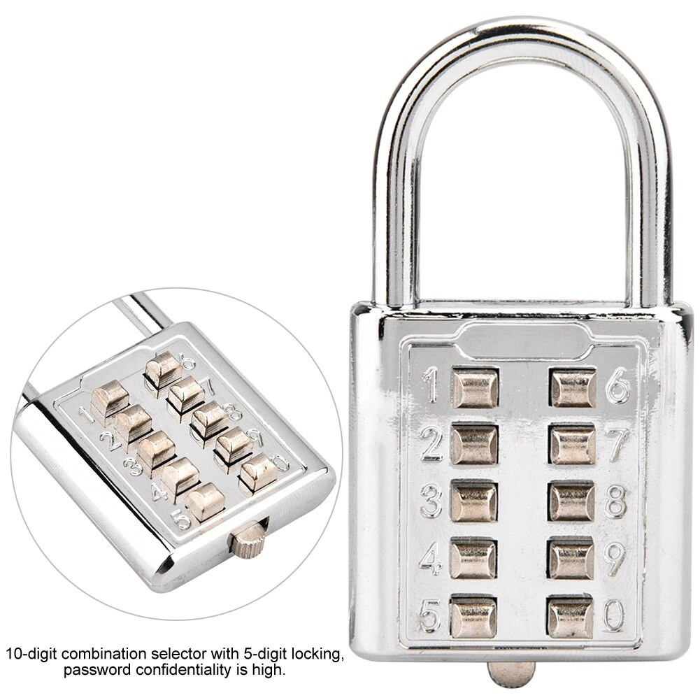 Gembok / Security Lock 4 dan 5 Digit Password