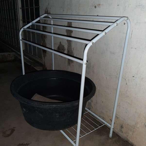 Zh Jemuran Handuk Stainless Murah /gantungan Handuk Berdiri Rak Handuk Kamar Mandi/jemuran Serbaguna