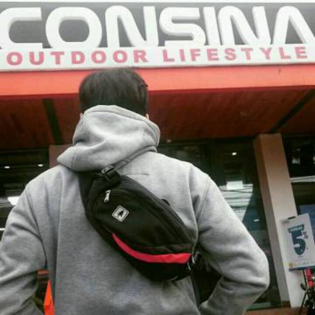 Tas Pinggang Selempang Waistbag Slingbag Sling Waist Bag Consina Coda