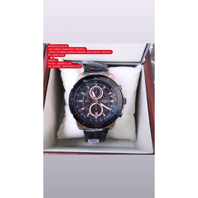 jam tangan Pria Original Rantai