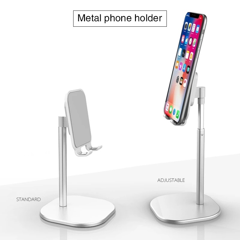 Stand Holder Ponsel / Tablet Universal Teleskopis Adjustable Untuk IPhone / Android