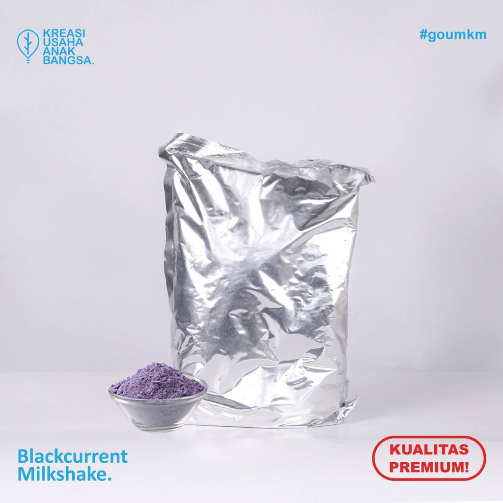 

PREMIUM BLACK CURRENT MILKSHAKE POWDER 1KG