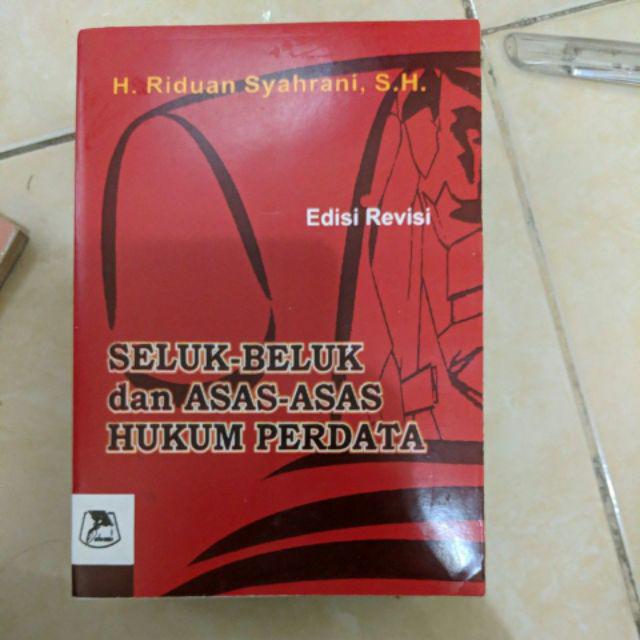 Seluk Beluk Dan Azas Asas Hukum Perdata