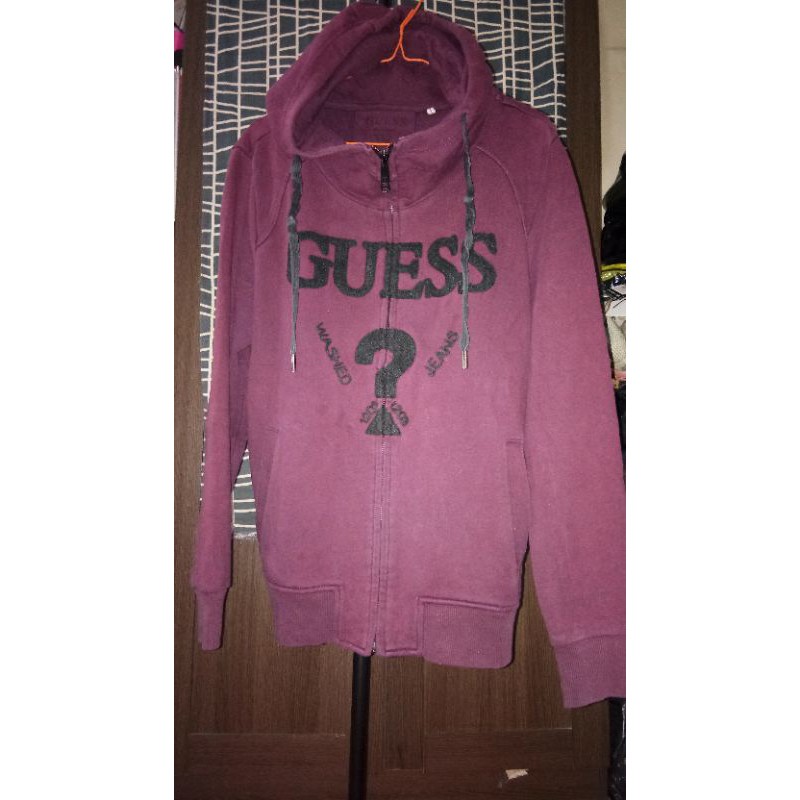 Guess Jaket hoodie Preloved