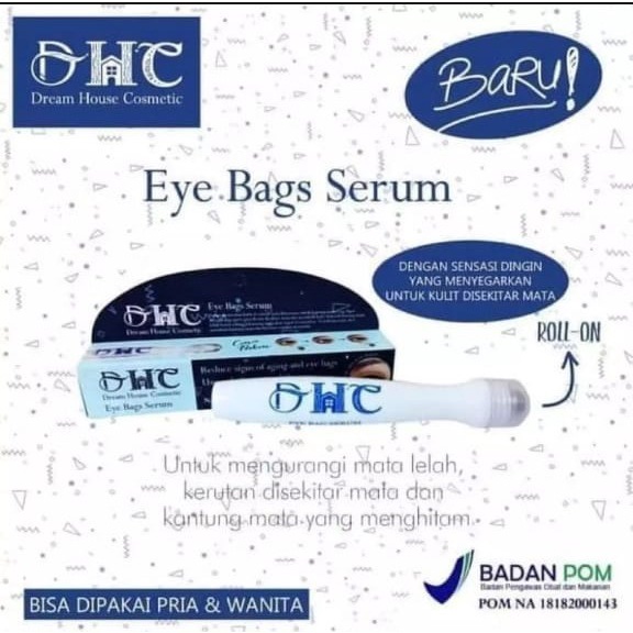 Penghilang kantung mata EYE BAG SERUM WITH ROLL ON