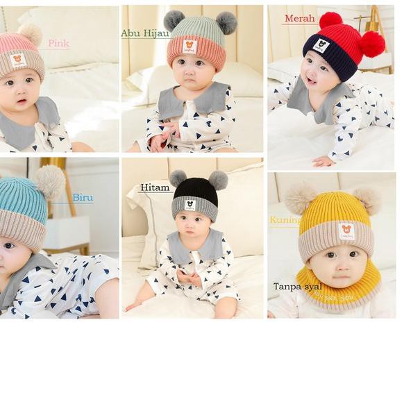 ❁ Topi Bayi / Topi Anak / Topi Bayi Motif Imut Dan Lucu ◘