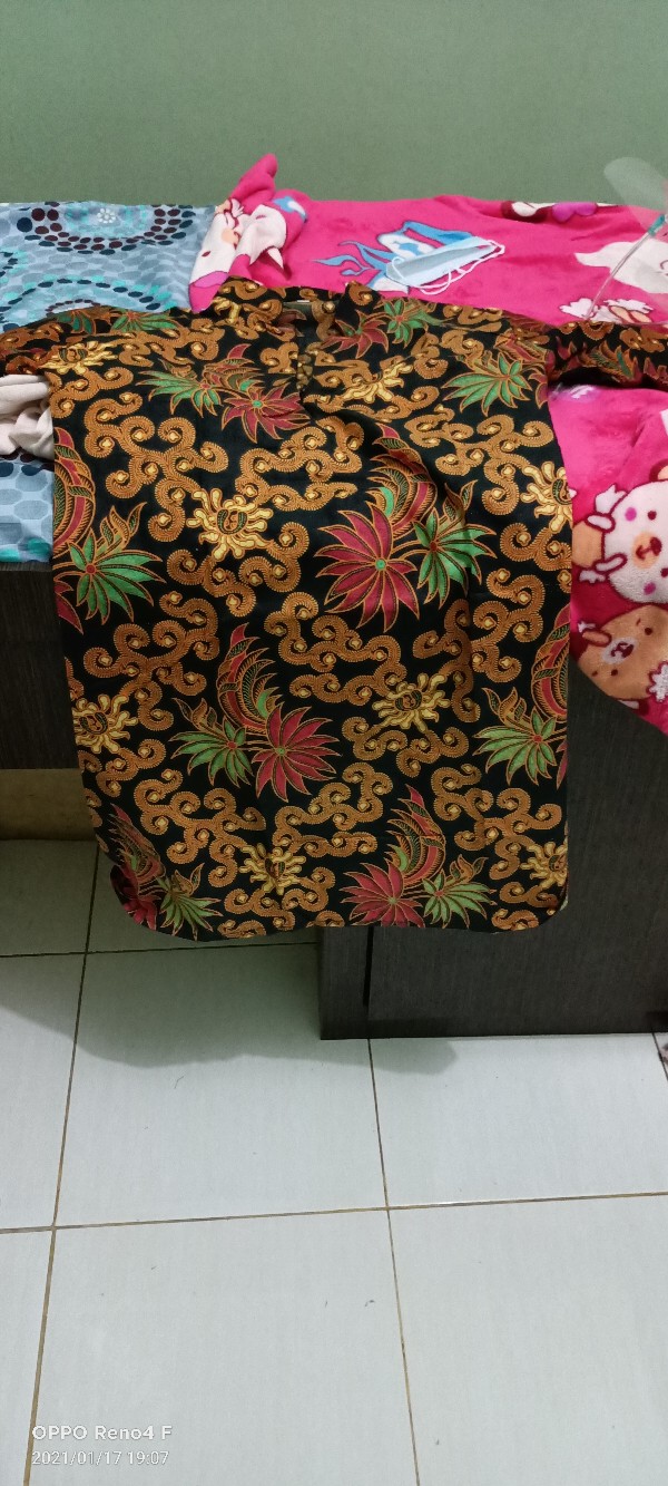 Atasan Batik Dolby Dolbi Dobby Doby Tenun Sutra Tulis Halus Katun Atbm Baron ,sarombit Atasan