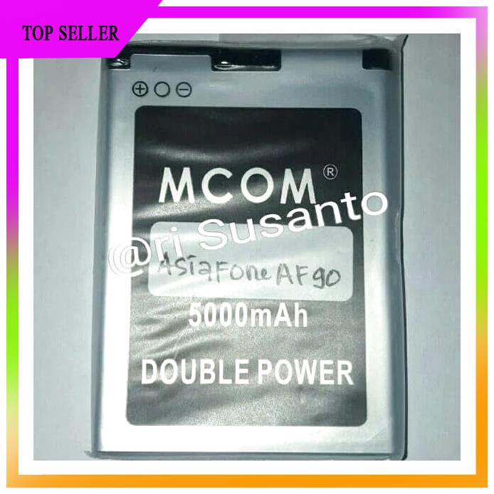 ACC HP BATERAI MCOM ASIAFONE AF7000 DOUBLE POWER 5000MAH