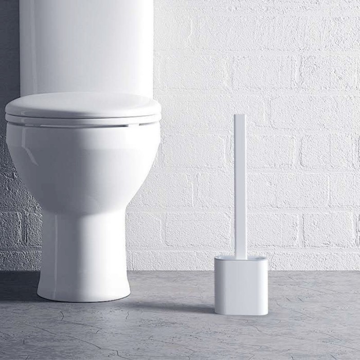 Brush Toilet Sikat WC Silikon- Elastis Pembersih WC V2