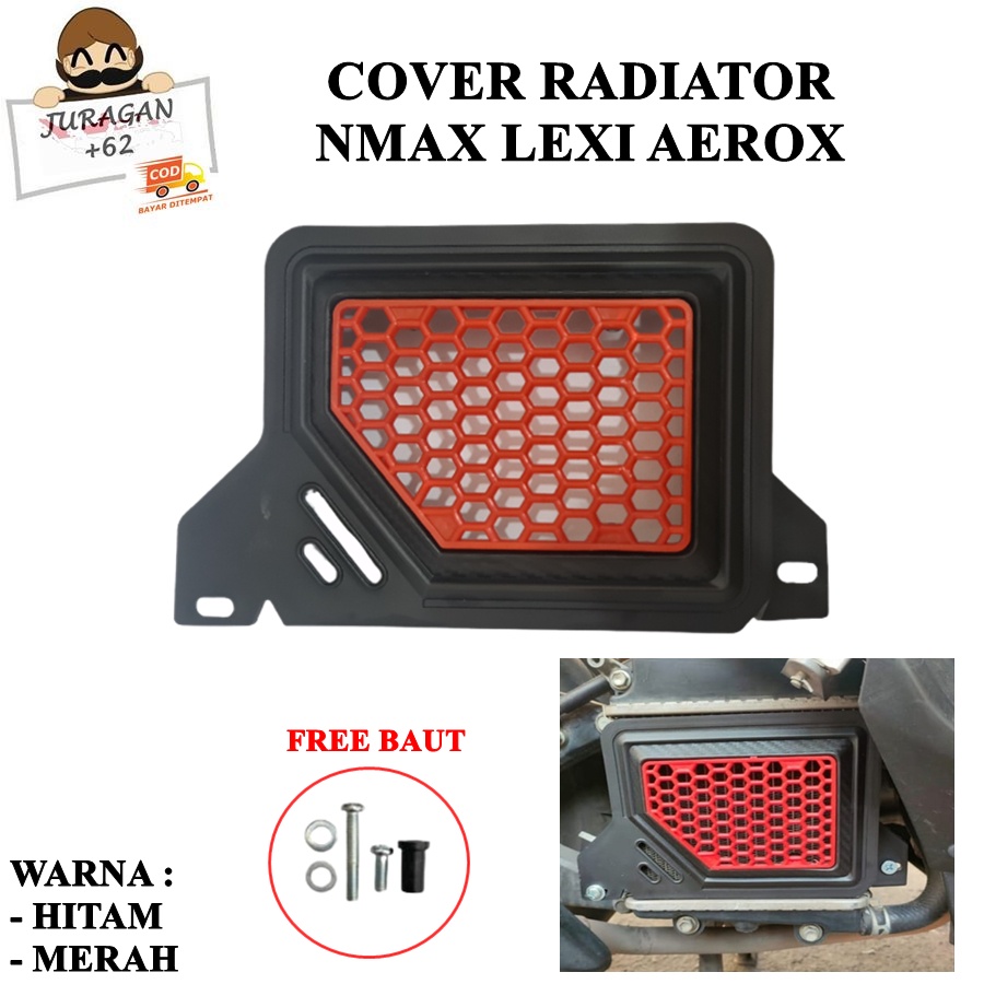 COVER TUTUP RADIATOR NMAX LEXI AEROX VARIO 125 150 PCX ADV