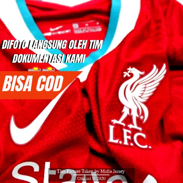 JERSEY PLAYER ISSUE Liverpool Home 2020 2021 Import High Quality Top Baju Bola Premium Original