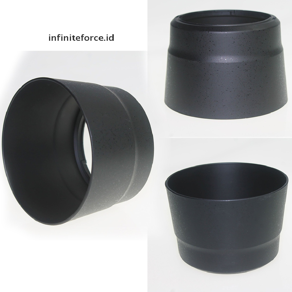 (Infiniteforce.Id) Hood Lensa Bayonet Pengganti Untuk Canon Ef-S 55-250mm F / 4-5.6 Is