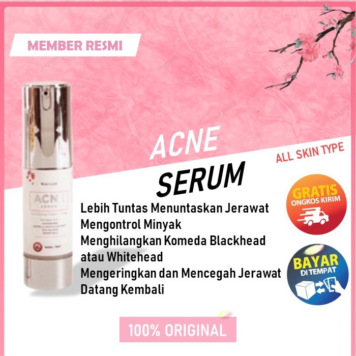 MS Glow Acne Serum / Ms Glow Acne Serum Ori / Serum Acne Ms Glow 15ml