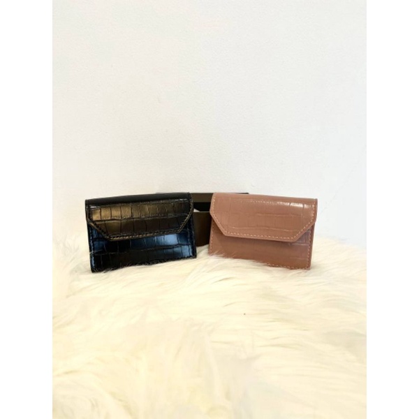 Dompet Lipat Croco Charles & Keith 25 Wallet