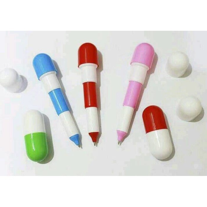 

Souvenir Pernikahan Murah Pulpen Kapsul Box Mika