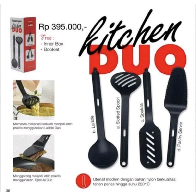 Utensil set Tupperware / Kitchen duo