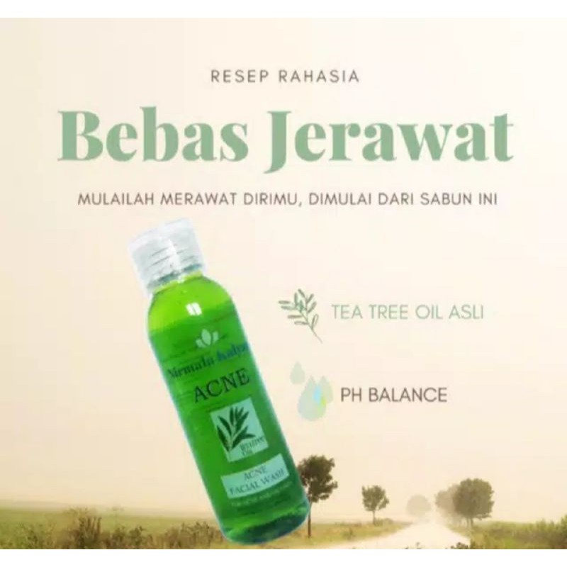 Sabun Wajah Jerawat Acne TEA TREE OIL Isi 100ml