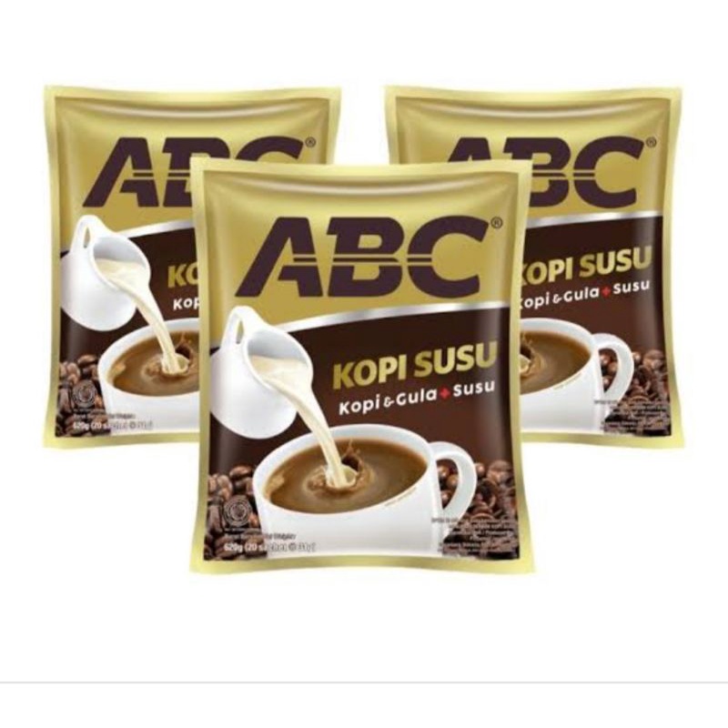 

kopi abc susu (kopi & gula + susu) Renceng 10 pcs